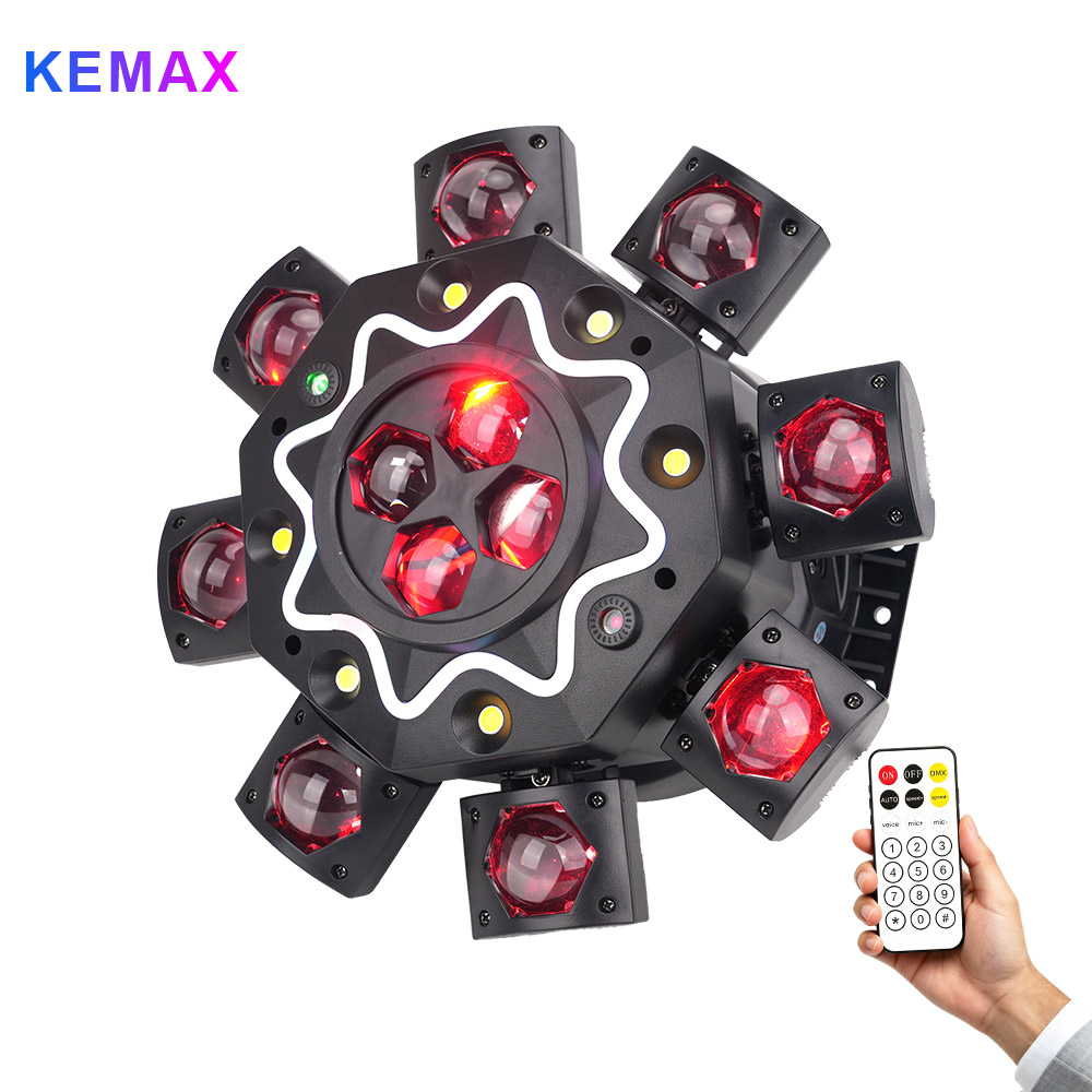 Audio Music Dj - 200W Disco Party Verlichting 8-armige Moving