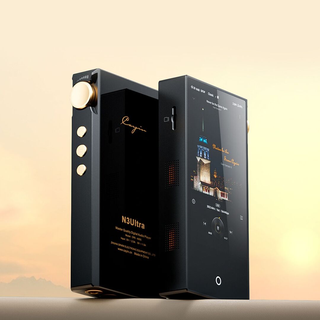 Audio Without Music - Cayin N3Ultra NOS Vacuümbuis digitale audiospeler