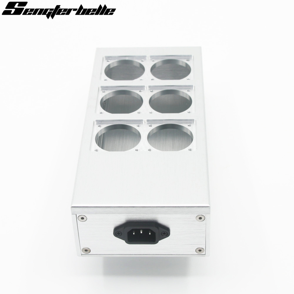 Headphone Amplifier Dac - Hi-Fi 6-poorts EU-standaard stroomaansluitdoos met premium
