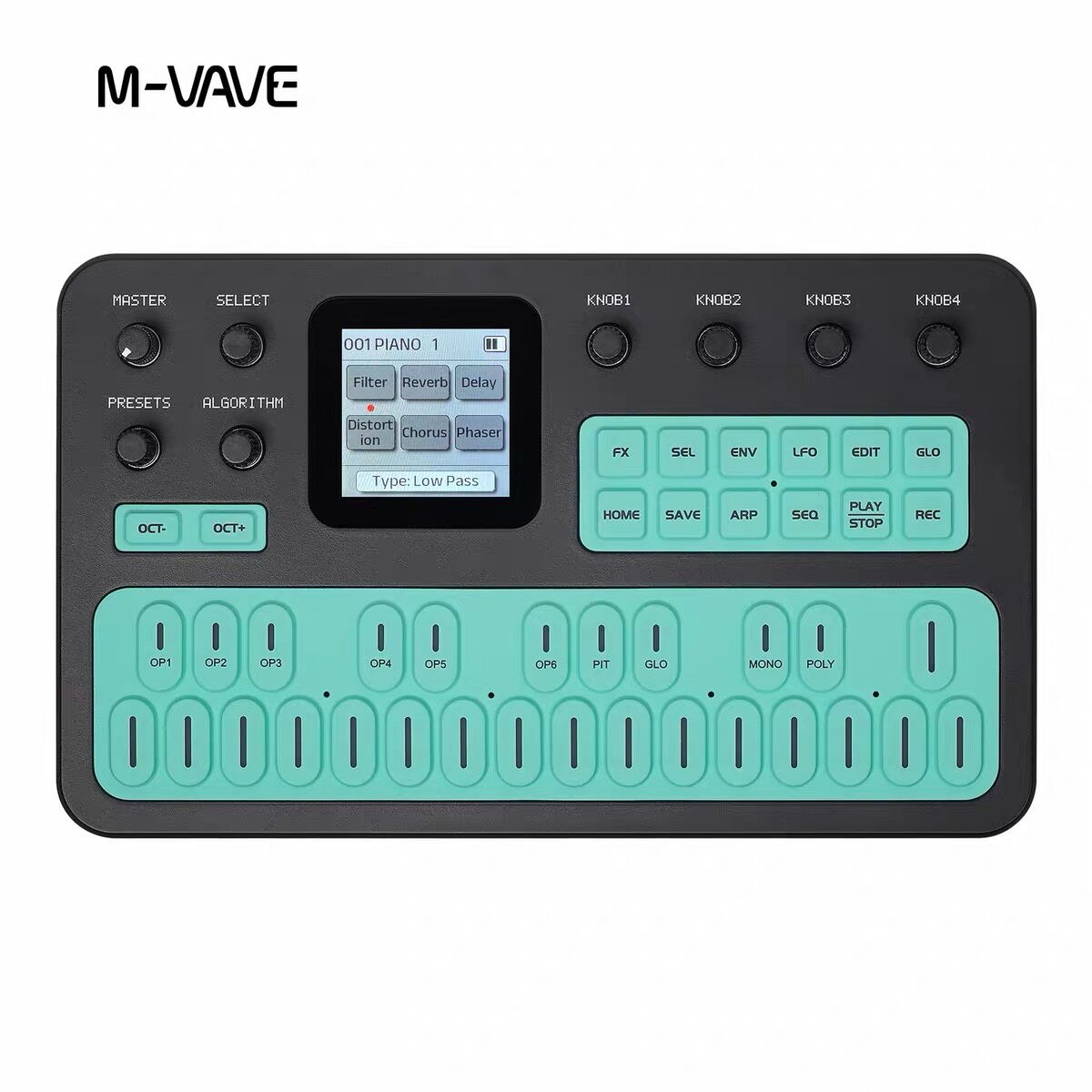 M-Vave Fm-1 Pocket FM-synthesi - Midi Controller Pad recensie en prijs
