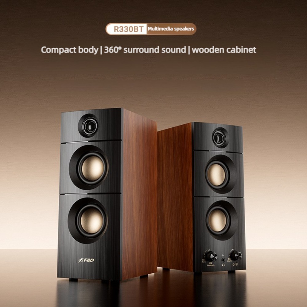 R330BT Actieve 2.0 Desktop Blu - Audio Music Spotify recensie en prijs
