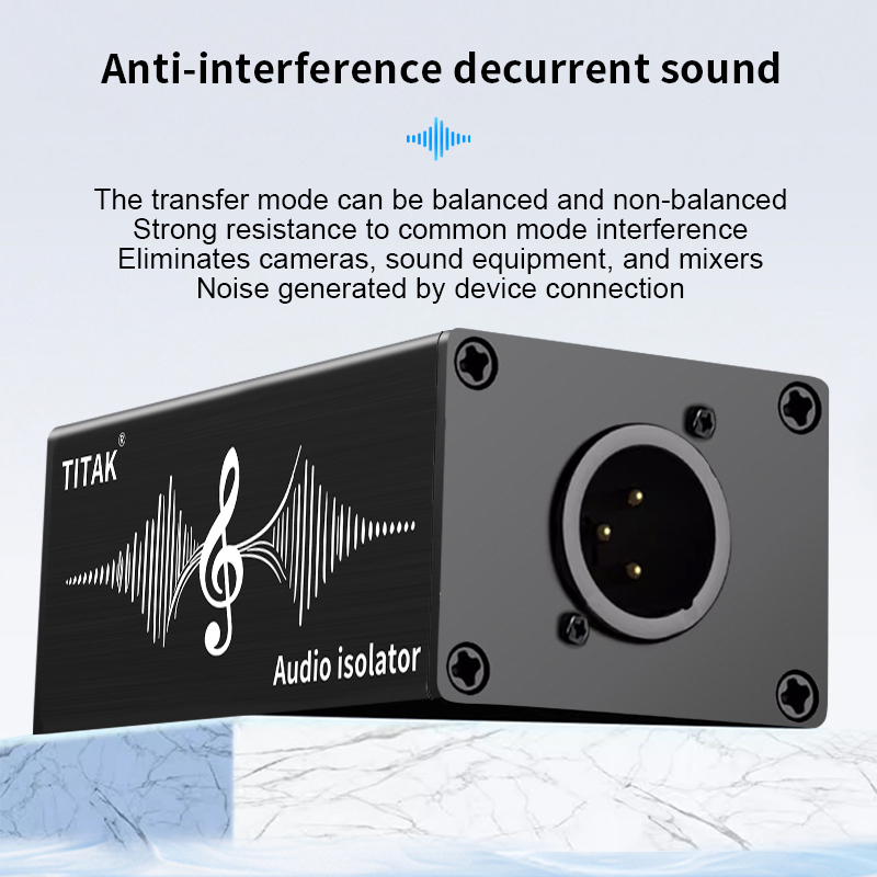 Audio-isolator XLR 6,35 mm, en - Audio Music Dj recensie en prijs