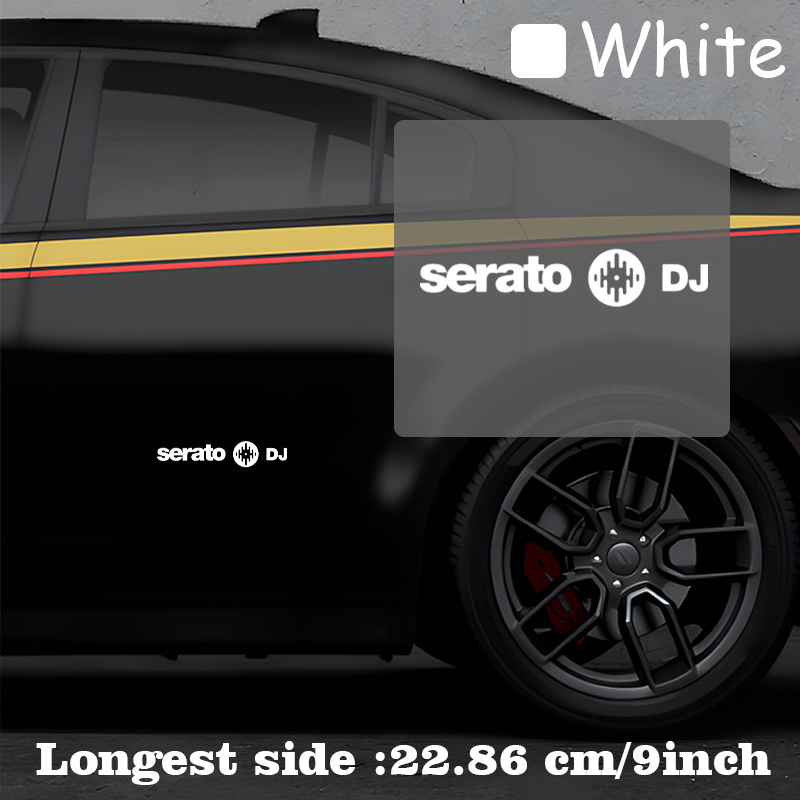 1PC DJ Sound Wave Letter Grafi - Audio Music Dj recensie en prijs