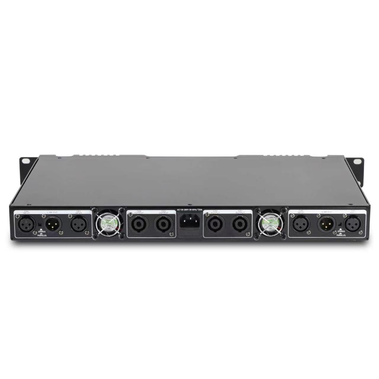 4x2000W 1U Digitale Versterker - Audio Music Dj recensie en prijs