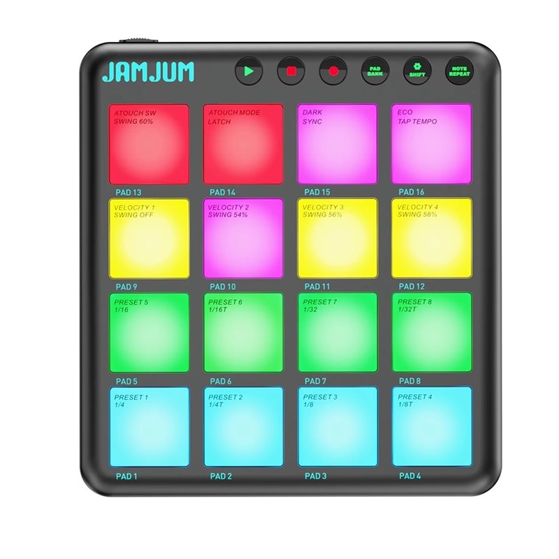 【TRAVEL ESSENTIAL】JAMJUM MIDI- - Midi Controller Pad recensie en prijs