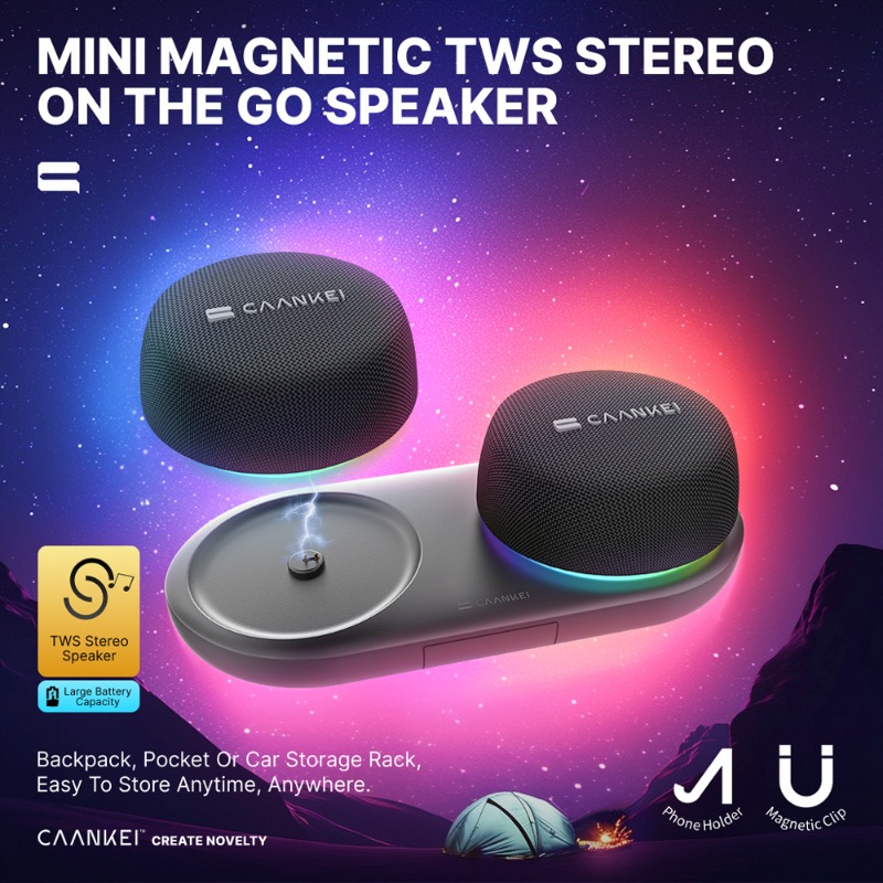 Magnetische Bluetooth-speaker  - Audio Music Spotify recensie en prijs